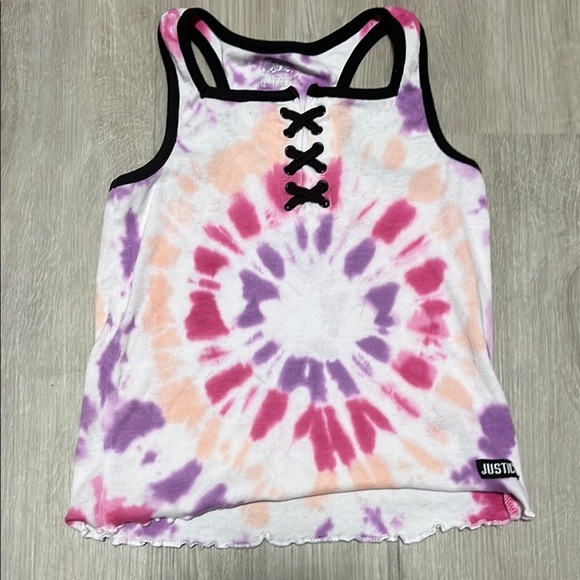 JUSTICE Tie-Dye Tank Top - Picture 1 of 1